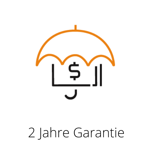 2 Jahre Garantie
