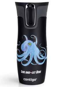 Thermal mug Contigo West Loop 2.0 470 ml - blue - Octopus