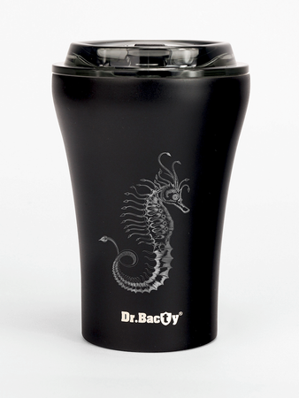 A mug with print Dr. Bacty Apollo for diver - black