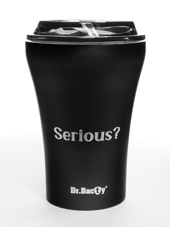 Coffee mug Dr. Bacty Apollo Serious - Black