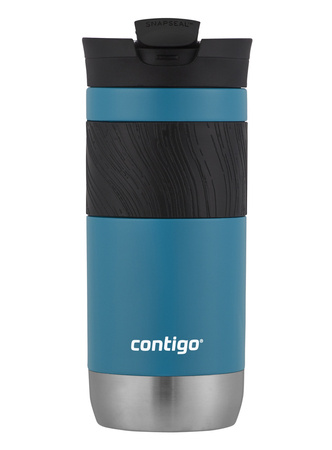 Contigo Byron 2.0 470ml thermal mug with engraving - Matte blue