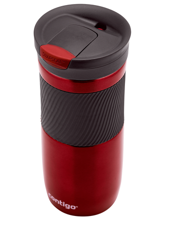 Contigo Byron 470ml thermal mug set - Red + Matte Black