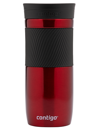 Contigo Byron 470ml thermal mug set - Red + Matte Black