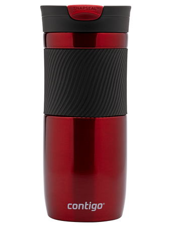 Contigo Byron 470ml thermal mug set - Red + Matte Black