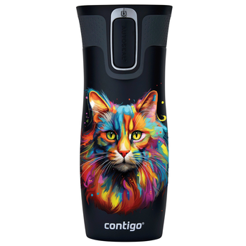 Contigo West Loop 2.0 470ml thermal mug - Black - Cat