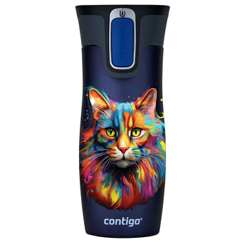 Contigo West Loop 2.0 470ml thermal mug - navy blue - Cat