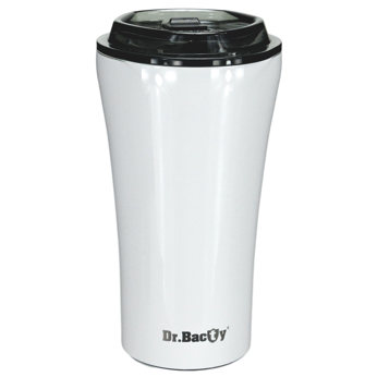 Dr.Bacty Apollo 2.0 thermal coffee mug - 360 ml - Glossy White