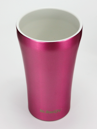 Dr.Bacty Apollo 2.0 thermal coffee mug - Tasty coffee - 360 ml - Pink