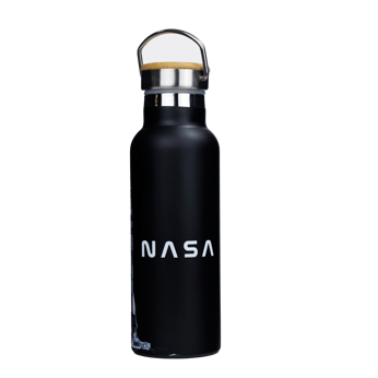 Dr.Bacty Iris steel thermal bottle - black - NASA