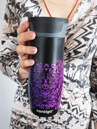 Thermal Mug Contigo West Loop 2.0 470ml „Glamour Black” 