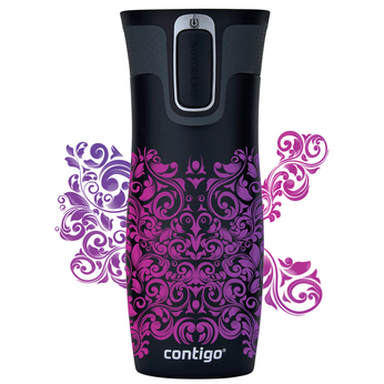 Thermal Mug Contigo West Loop 2.0 470ml „Glamour Black” 