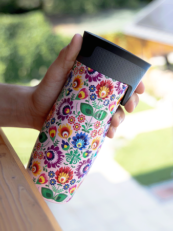 Thermal Mug Contigo West Loop 2.0 470ml - Millenial pink - Folklor