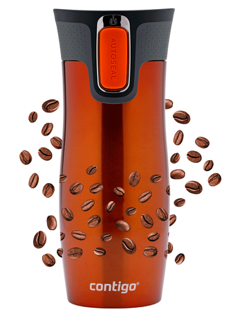 Thermal Mug Contigo West Loop 2.0 - Orange - International Coffee Day