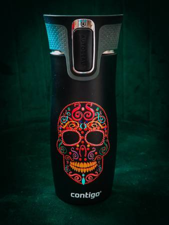 Thermal Mug Contigo West Loop 470 ml - Black matt - Catrina