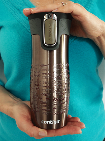 Thermal Mug Contigo West Loop 470 ml - Coffee Time