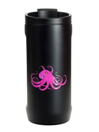 Thermal mug 2-in-1 Dr.Bacty Notus Marine - black.