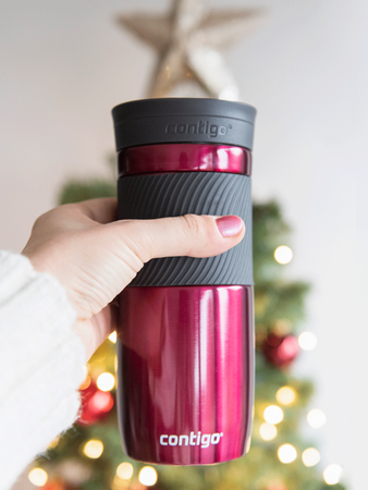 Thermal mug Contigo Byron 470ml  with custom inscription - engraved - Vivaciuous