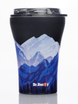 Ceramic mug with lid Dr. Bacty Apollo in the mountains - black