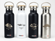 Dr.Bacty Iris stainless steel thermal bottle - black - Daulagiri