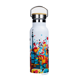 Dr.Bacty Iris steel thermal bottle - white - Colorful City