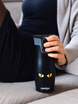 Thermal Mug Contigo West Loop 470 ml - Matte Black - Cat Eyes