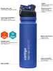 Thermal bottle / Thermal mug Contigo 700ml Free Flow  Blue