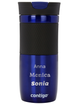 Thermal mug Contigo Byron 470ml with custom inscription - engraved - Deep Blue