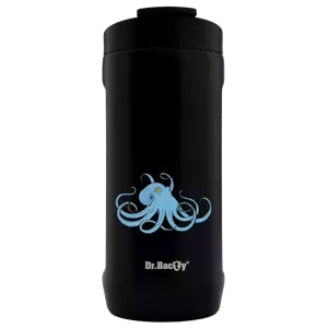 Kühler für Dose Dr.Bacty Notus 360 ml Octopus Blue - schwarz