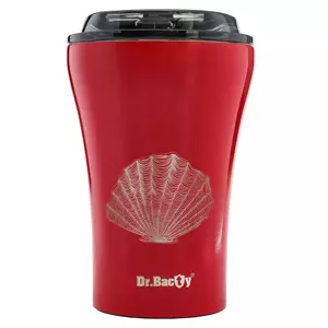 Thermalkaffeetasse Dr. Bacty Apollo Shell - Rot