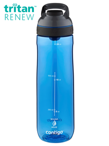 Wasserflasche Contigo Cortland 720ml - monaco / grau