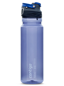 Wasserflasche Free Flow Contigo 1000ml Blau