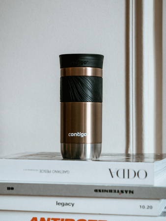 Contigo Byron 2.0 470ml Thermobecher Set - Gold + Blau Matt