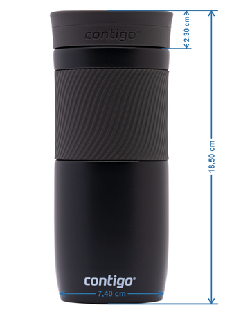 Contigo Byron 470ml Matte Black Thermobecher - nach dem Verkauf