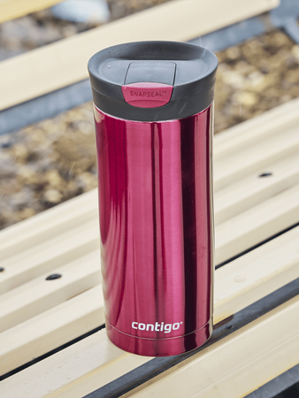 Contigo Huron 470ml Thermobecher Set - Gunmetal + Vivacious