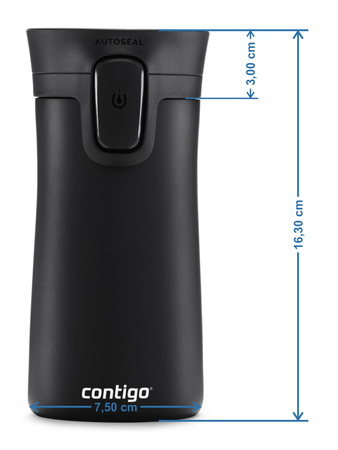 Contigo Pinnacle 300ml Thermobecher - Mattschwarz - nach dem Verkauf