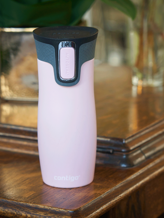 Contigo West Loop 2.0 470ml Thermalbecher - Rosa Matte - I love You