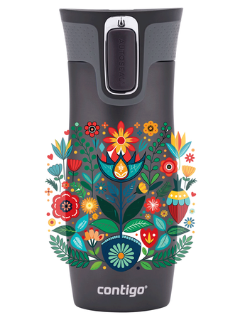 Contigo West Loop 2.0 Thermobecher 470ml - Gunmetal - Butcher's Run