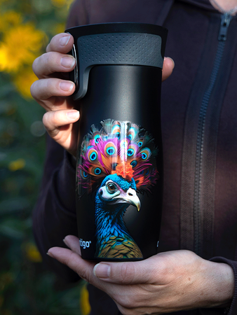 Contigo West Loop 2.0 Thermobecher 470ml - Peacock Eye