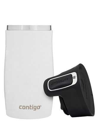 Contigo West Loop Mini 300ml Thermobecher - Folklore - Weiß Metallic