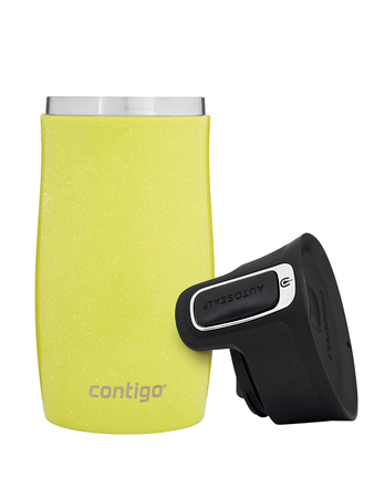 Contigo West Loop Mini 300ml Thermobecher - Katze - Limelight