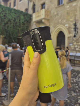 Contigo West Loop Mini Thermobecher 300 ml - Limelight