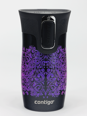 Contigo West Loop Mini Thermobecher 300ml - Glamour - Schwarz Metallic