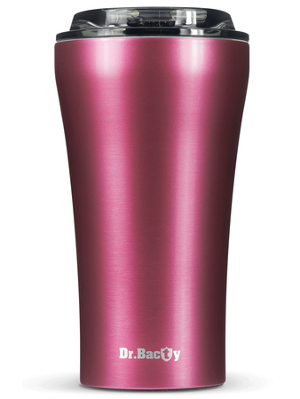 Dr.Bacty Apollo 2.0 Thermo-Kaffeebecher - Elixier der Geduld - 360 ml - Rosa