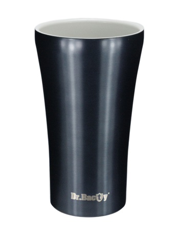 Dr.Bacty Apollo 2.0 thermischer Kaffeebecher - Espresso depresso - 360 ml - Gunmetal