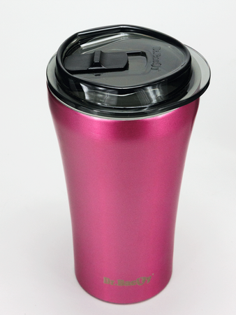 Dr.Bacty Apollo 2.0 thermischer Kaffeebecher - Ode an die Jugend - 360 ml - Pink