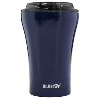 Kaffee -Thermalbecher mit Keramikbeschichtung Dr. Bacty Apollo 227 ml - marineblau