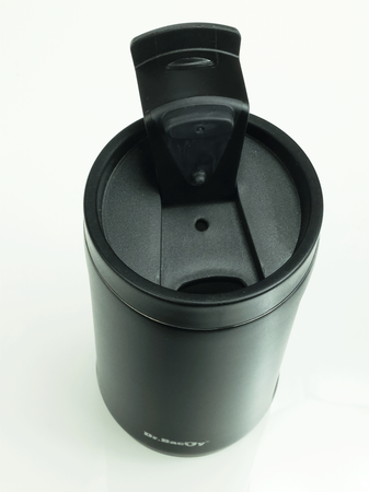 Kaffeebecher 2-in-1 Dr.Bacty Notus Marine - schwarz