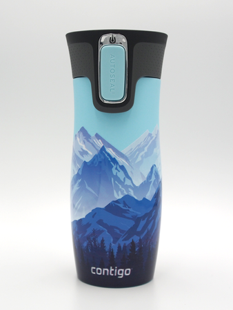 Thermobecher Contigo West Loop 2.0 470ml - Berge an einem Tag