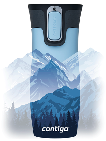 Thermobecher Contigo West Loop 2.0 470ml - Berge an einem Tag