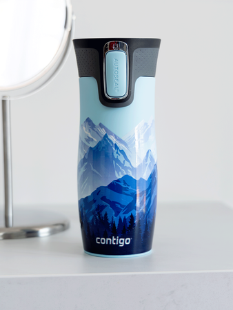 Thermobecher Contigo West Loop 2.0 470ml - Berge an einem Tag